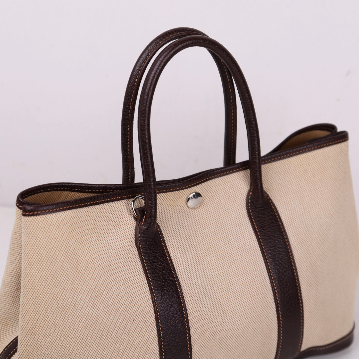 Hermes｜ Garden Party  TPM  2-Way Handbag Toile 2006