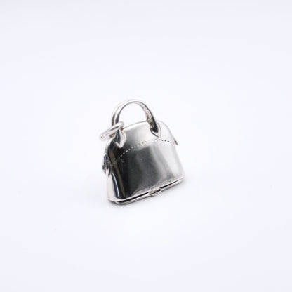 Hermes | S925 Silver  Bolide Bag Motif Pendant Top Charm