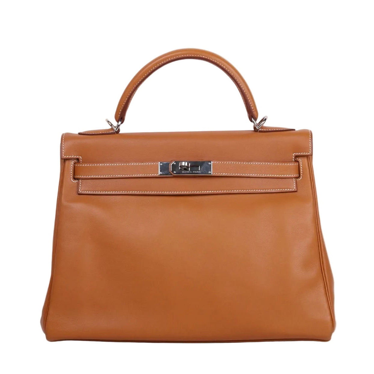 Hermes｜ Kelly 32 Handbag Gold Swift 2000