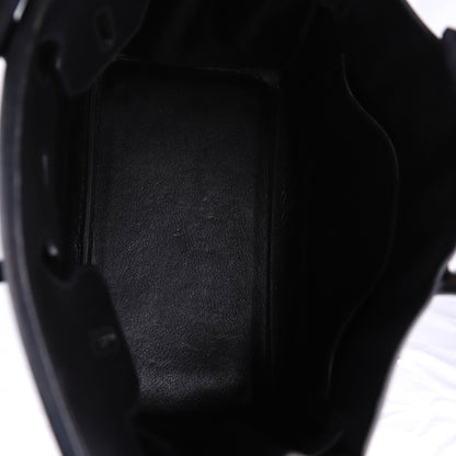 Hermes Hac 32 Handbag in Evercalf Black 2009，inside