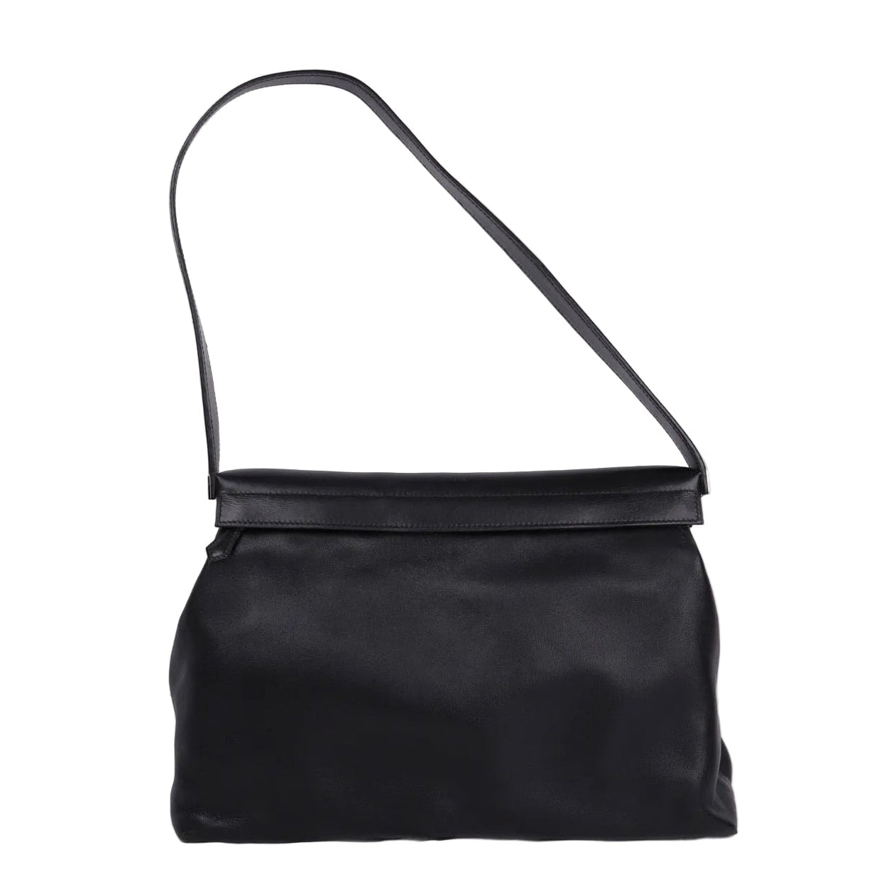 Hermes Yeoh Bag Shoulder bag in Gulliver Black 2001, front view