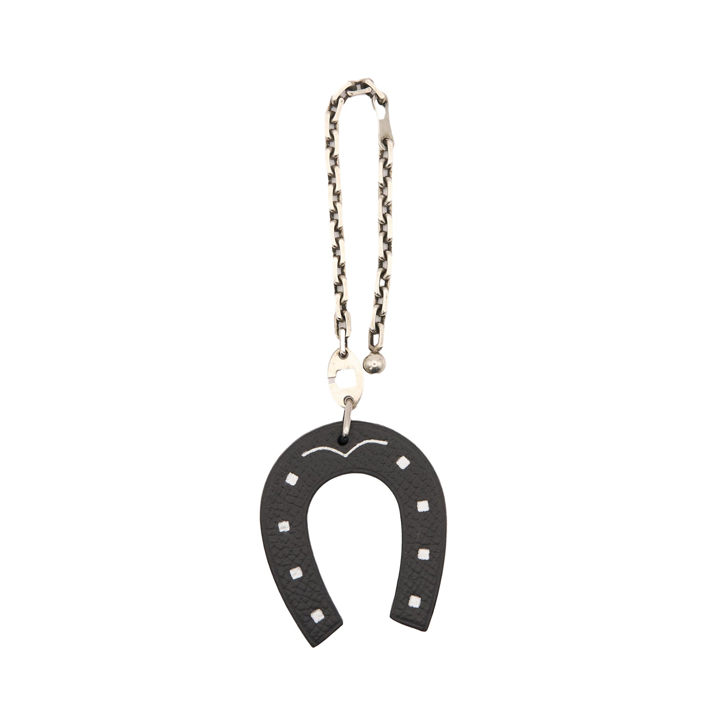 Hermes | S925 Chain Bag Charm Horseshoe