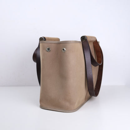 Hermes｜Cabag Tote Bag 2-way handbag  Toile 2008