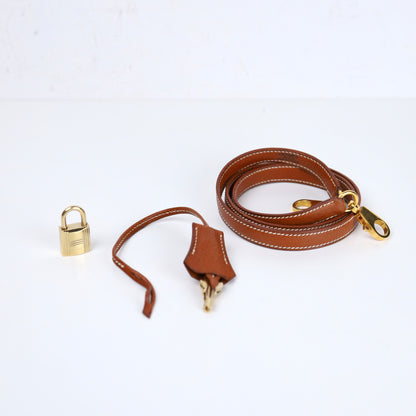 Hermes｜Bolide 31 2-way Handbag Pig Skin Peau De Porc Toffee 2001