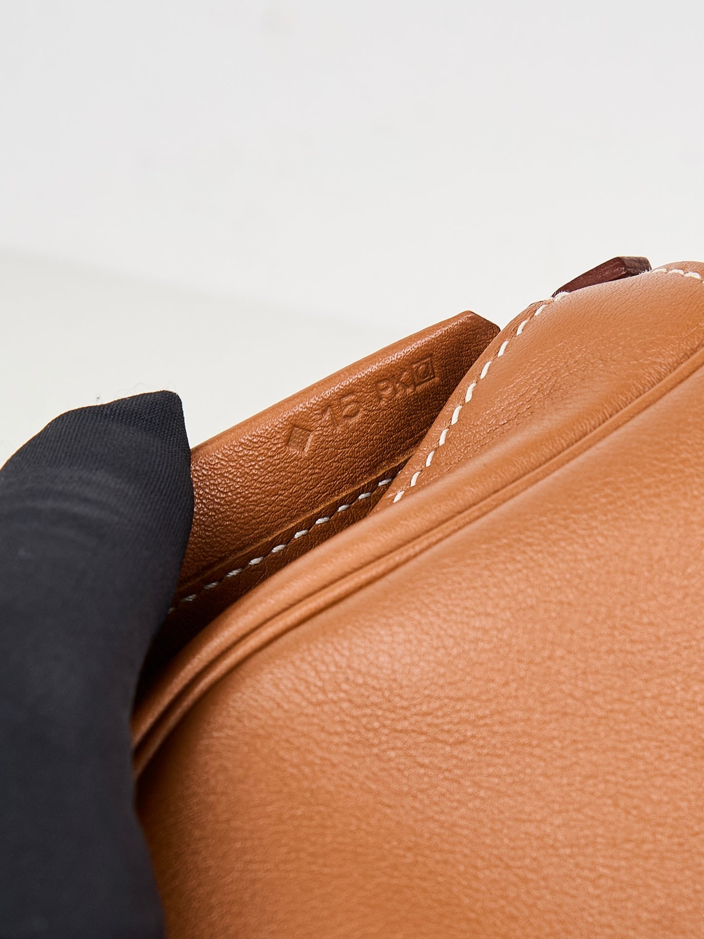 Hermes｜Plume elan 28 Handbag Gold swift 2013