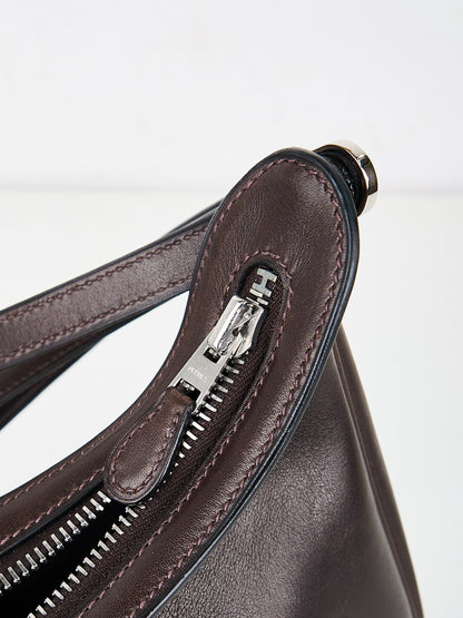 Hermes｜Caporal Handbag Barenia chocolate 2002  Margiela
