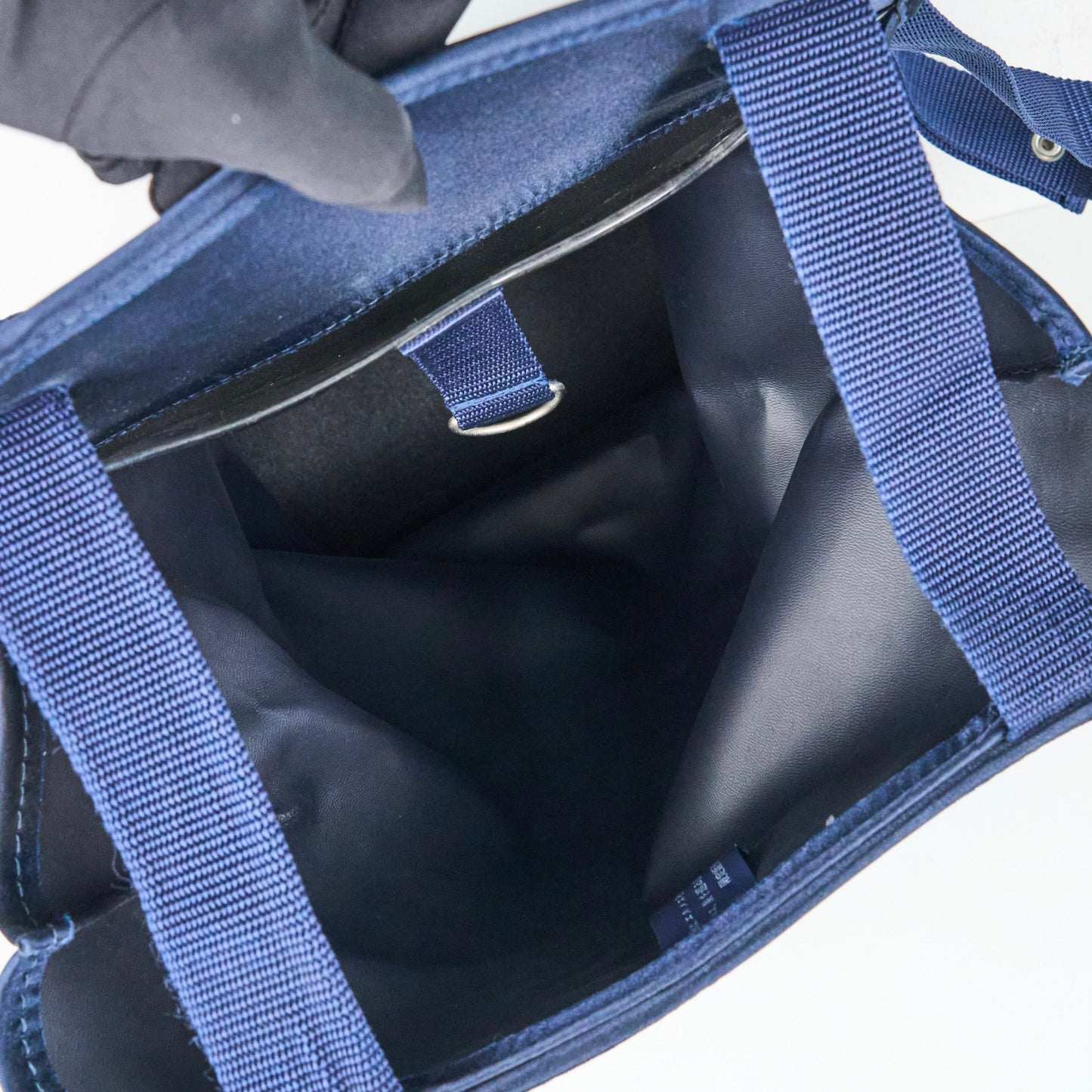 Hermes｜2000  Exhibition Japan Limited'Voyage en Terre D'etoiles' Backpack Navy