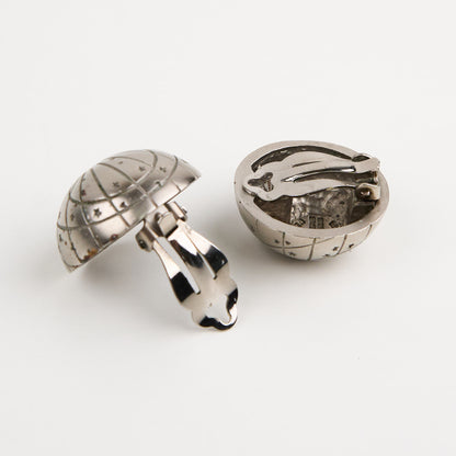 Hermes | Zodiac Globe Silver Earring