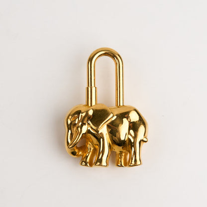 Hermes| Cadena Lock Gold  Elephant 1988