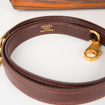 Hermes｜ Kelly 32 Handbag  Box  Calf  Vibrato 2002