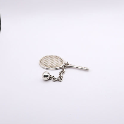 Tiffany&Co.| S925 Silver Keyring Charm tennis