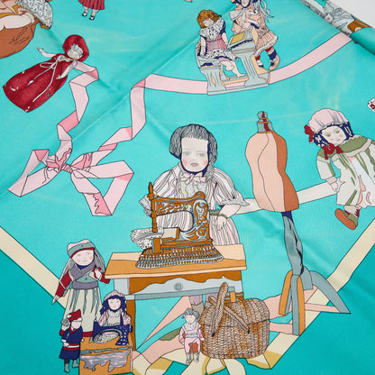 Hermes | Silk Scarf doll 90