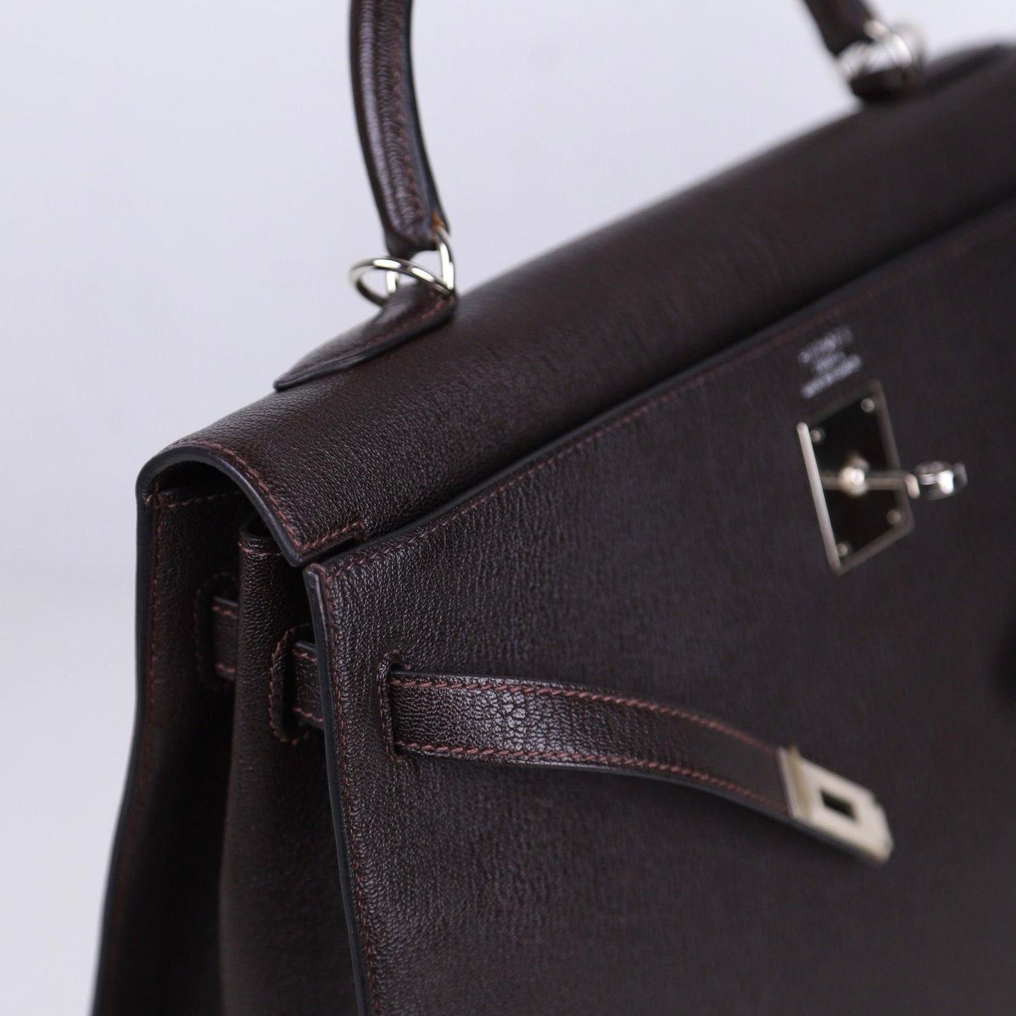 Hermes｜ Kelly 35 Handbag  Chever Ebene 2003