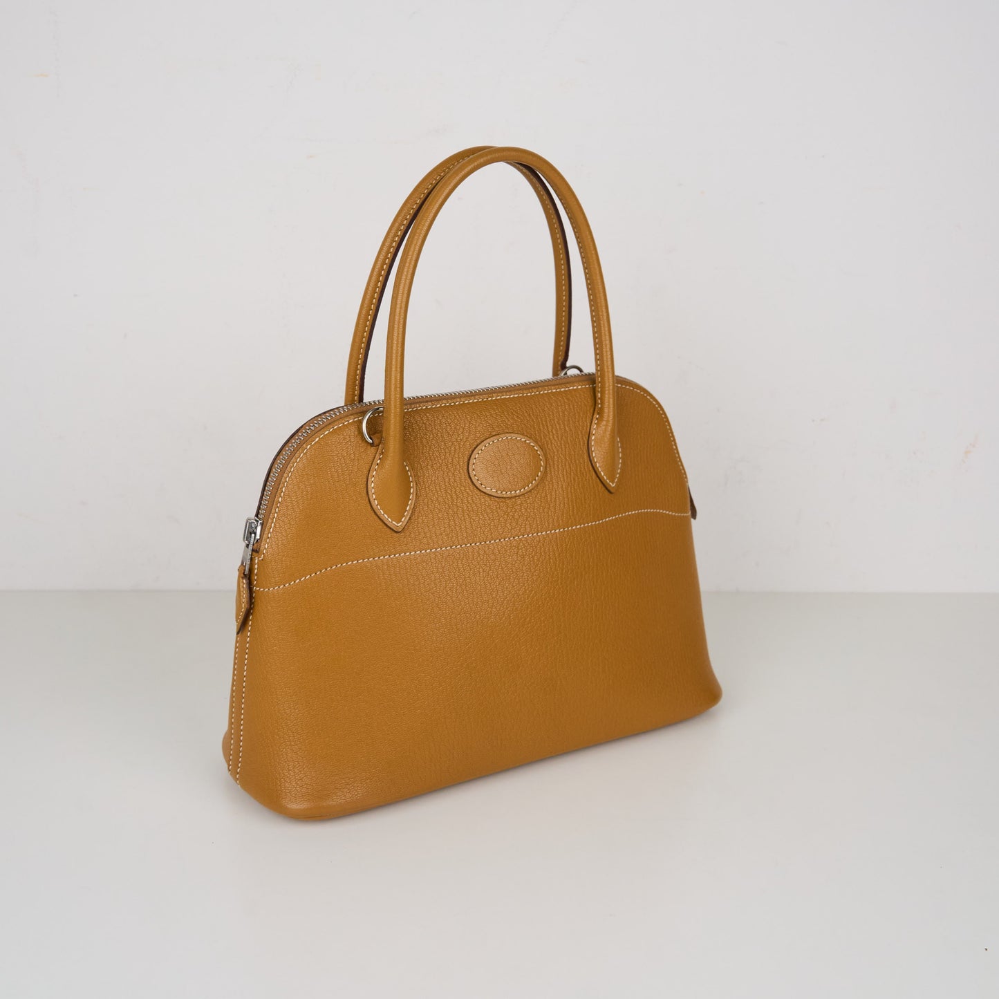 Hermes | Bolide 27 Handbag Caramel Cherve 2006