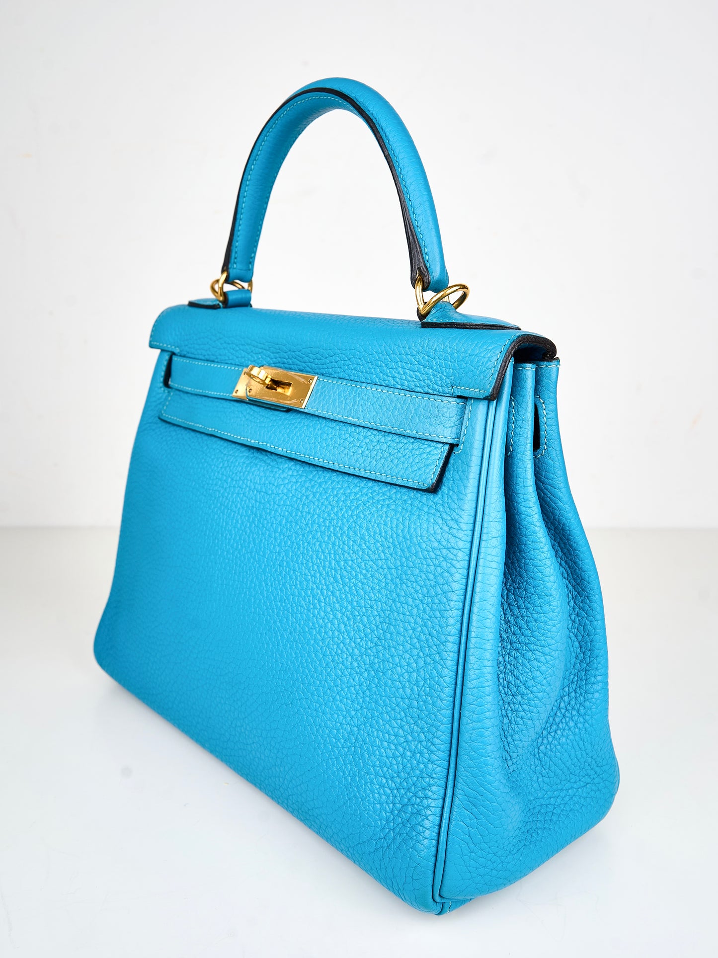 Hermes｜Kelly 28 Togo Turquoise Blue 2004