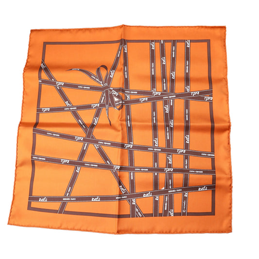 Hermes | Silk Scarf Bolduc by Jean Louis Dumas 45