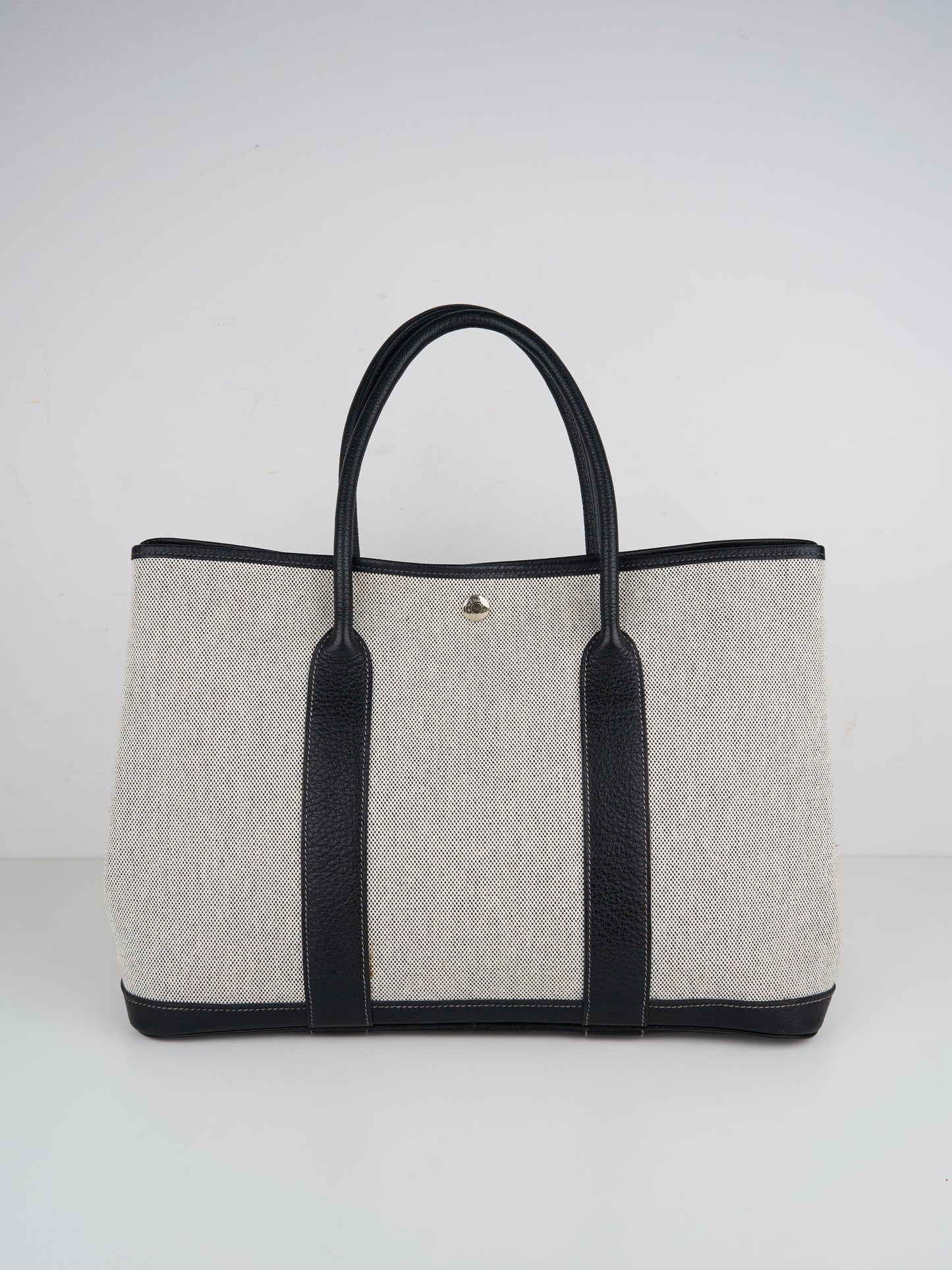 Hermes｜ Garden Party PM Handbag Canvas 2004