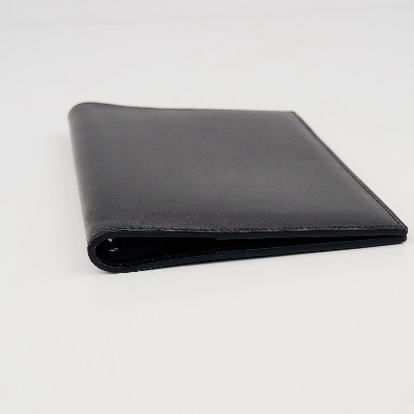 Hermes| Journal Case Passport Cover Black Box Calf 1997