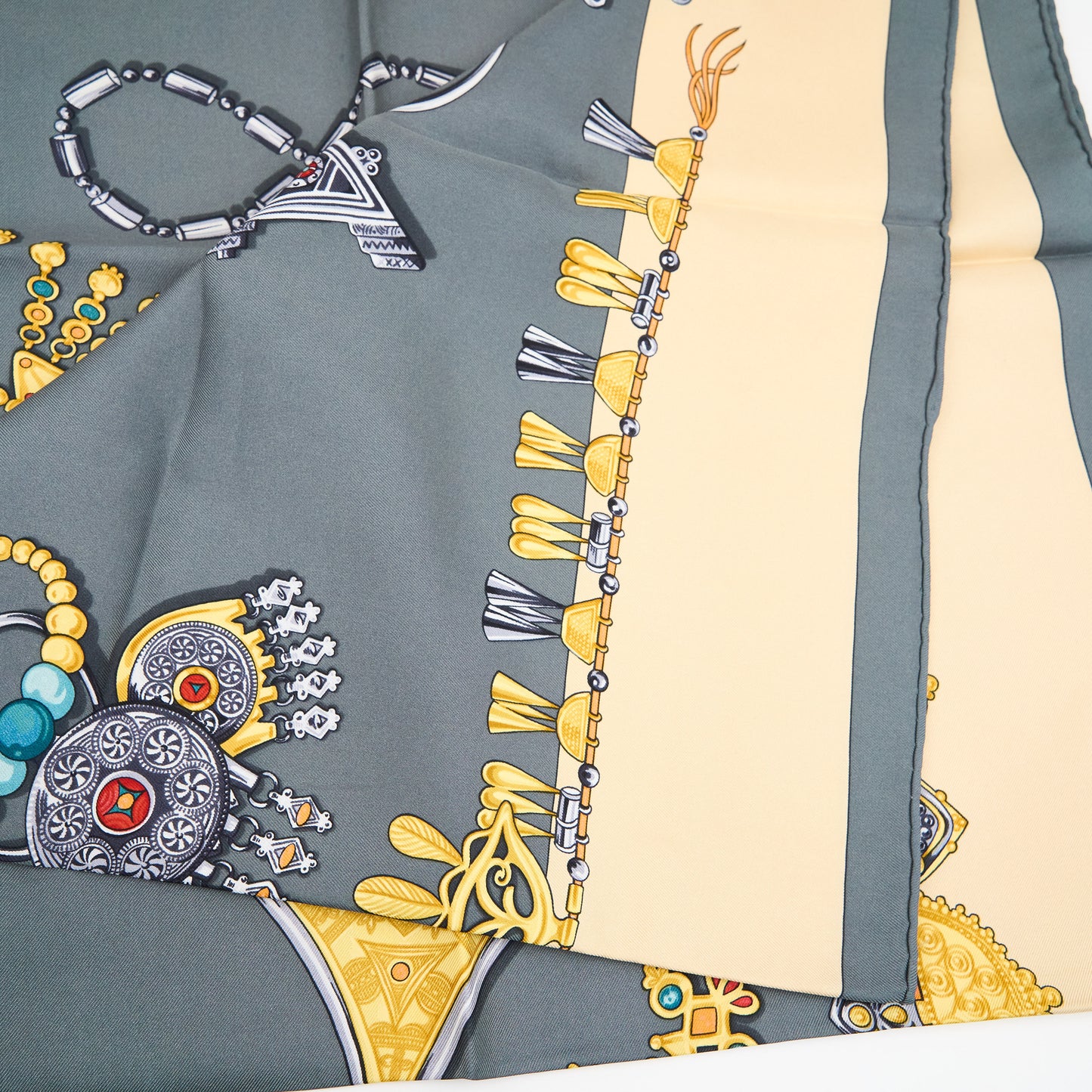 Hermes | Silk Scarf 90 Parures Des Sables