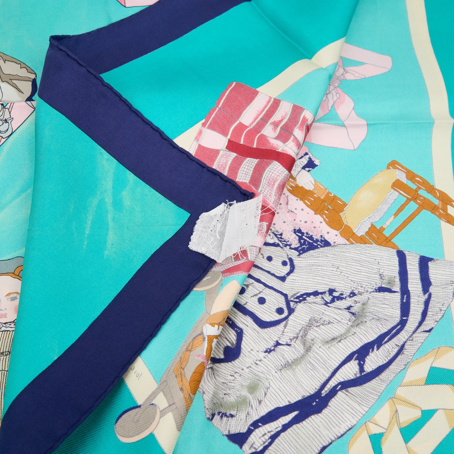 Hermes | Silk Scarf doll 90