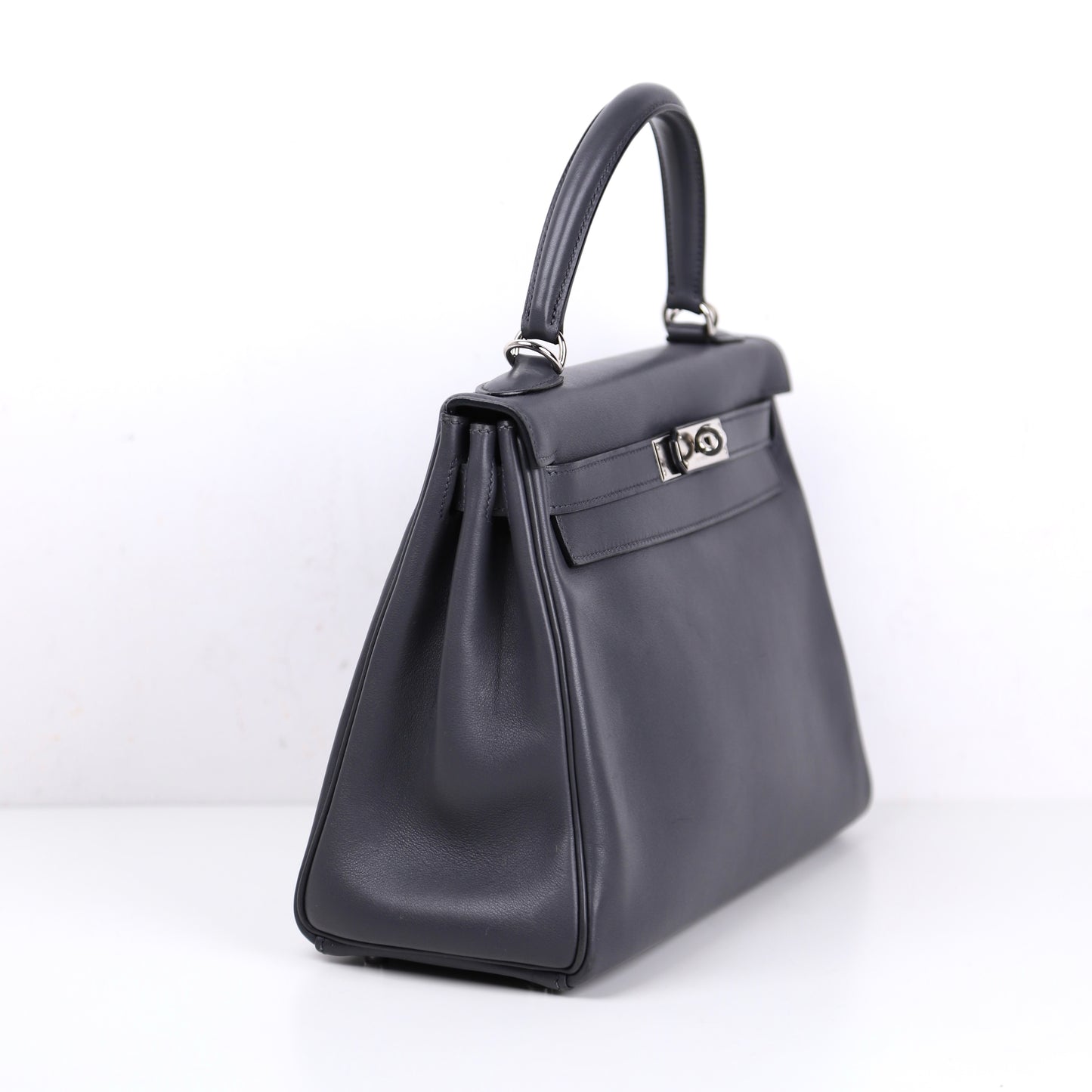 Hermes｜Kelly 28 Handbag Swift  Graphite 2007
