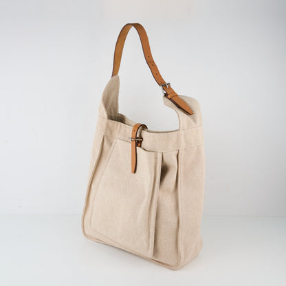 Hermes｜ Marwari Shoulder bag Canvas 2009