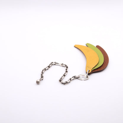 Hermes | S925 Silver chain Bag Charm Cherve Banana