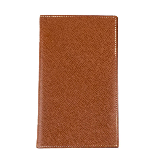 Hermes| Journal Case Passport Cover Gold Epsom 2005