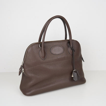 Hermes｜Bolide 31 HandBag Chocolat Taurillon Clemence 2008
