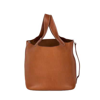 Hermes｜ Picotin PM Handbag  Barenia Faubourg 2004