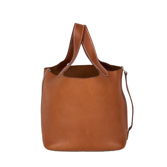Hermes｜ Picotin PM Handbag  Barenia Faubourg 2004