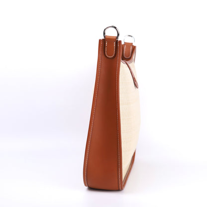 Hermes Evelyne PM in Barenia/Crinoline Fauve 2002, left side