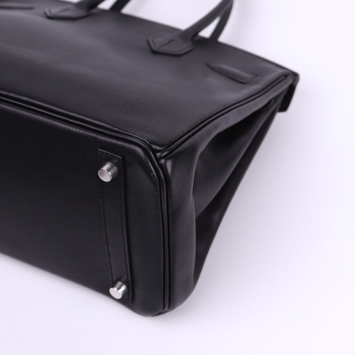 Hermes Birkin 30 in Evercolor Black 2008 PHW,corn4