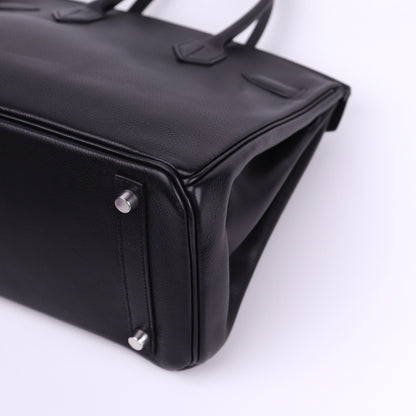Hermes Birkin 30 in Evercolor Black 2008 PHW,corn4