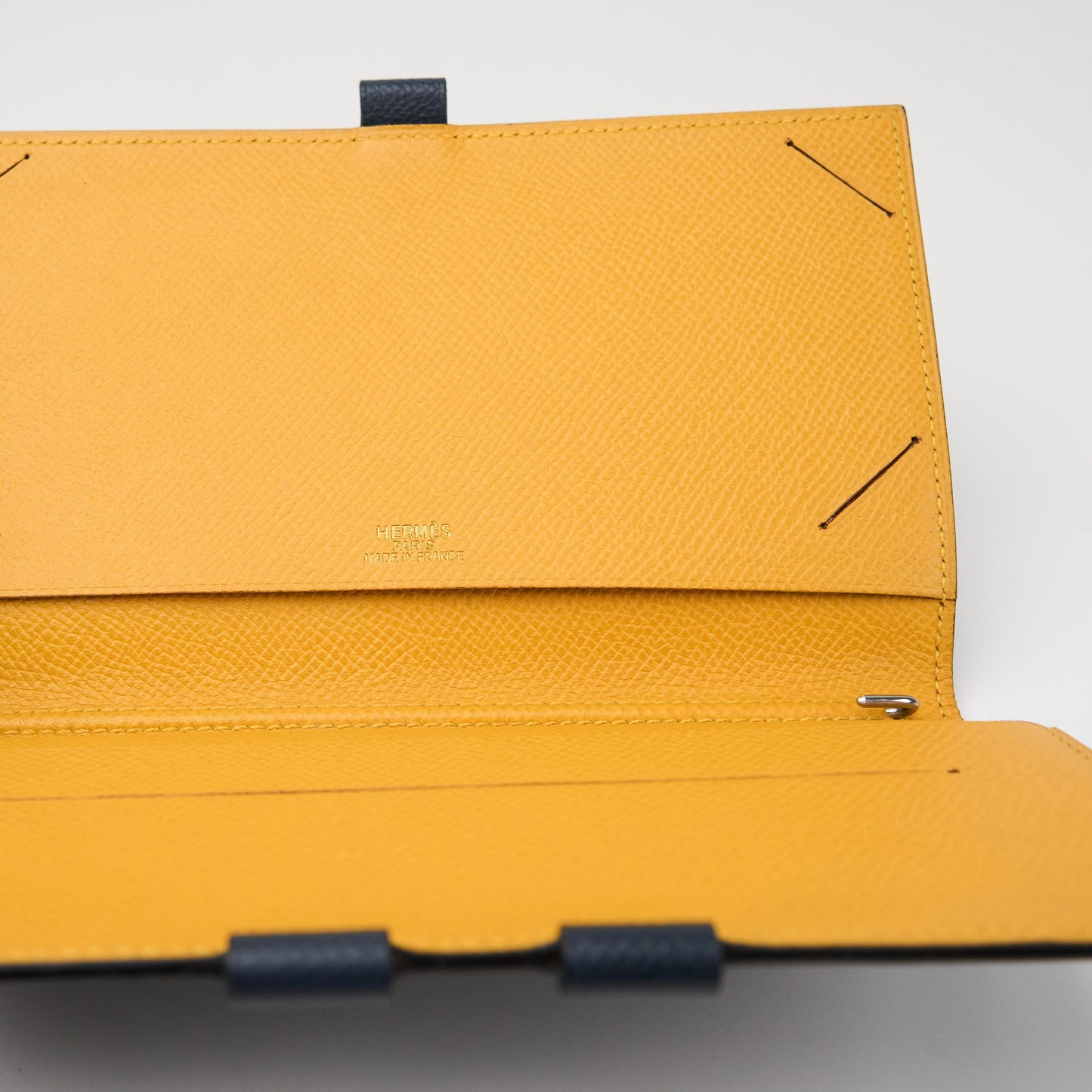 Hemres| Journal Case Epsom Blue Nuit Jaune Ambre 1999