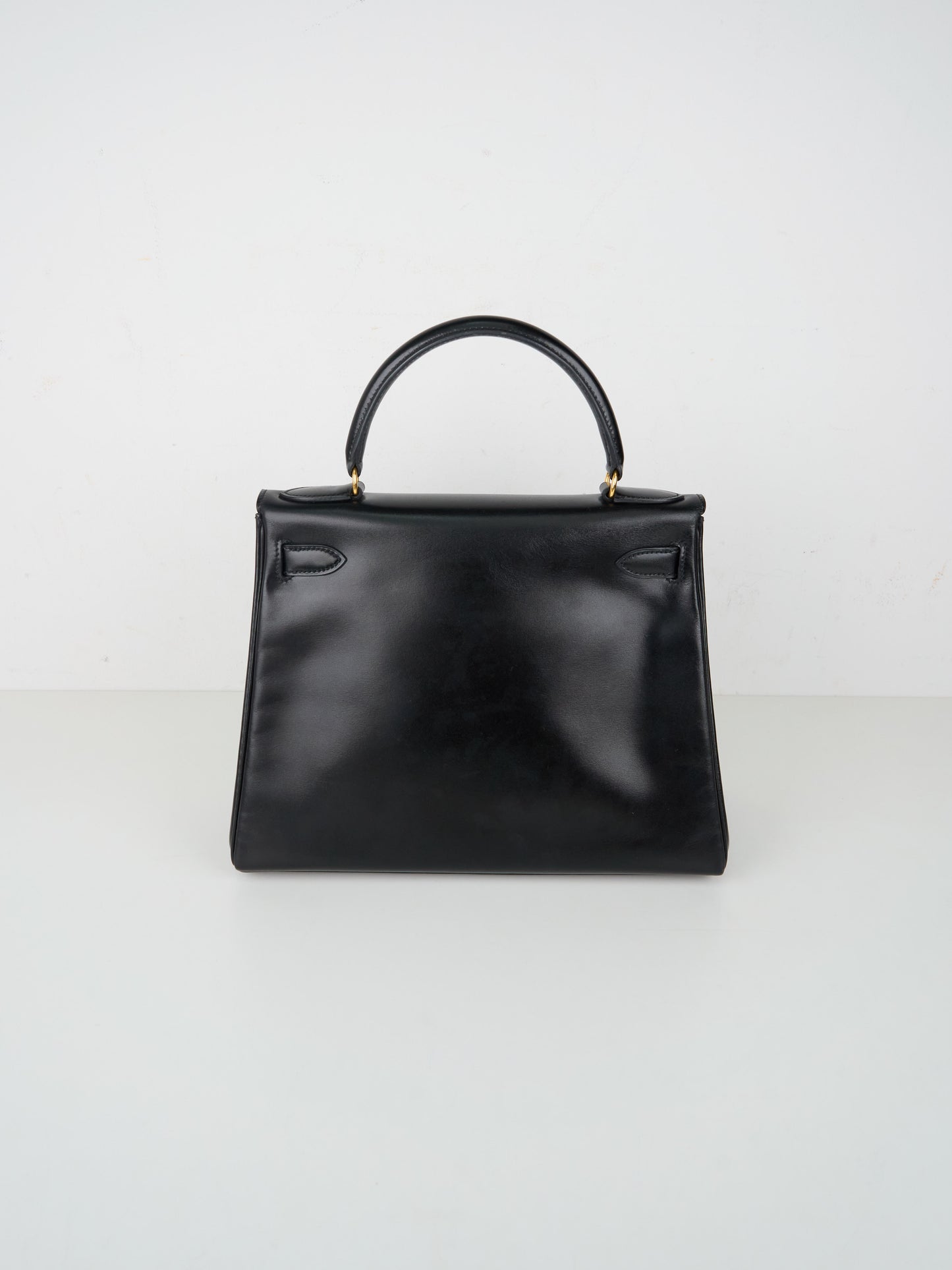 Hermes｜ Kelly28 Handbag Box calf 1992