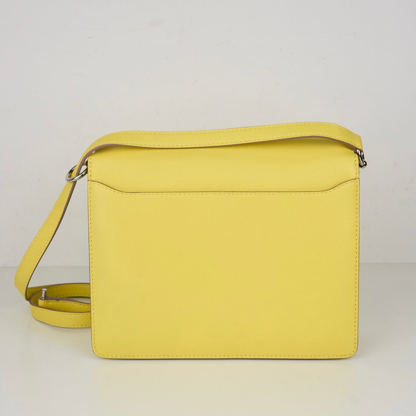 Hermes｜ Roulis 23 Shoulder bag  Lime Evercolor 2021
