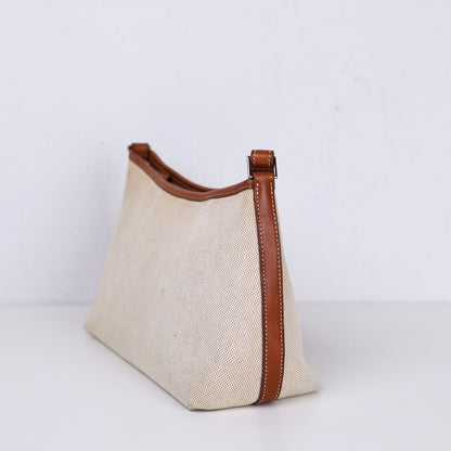 Hermes｜ Berlingot Shoulder Bag Barenia/Toile 2001