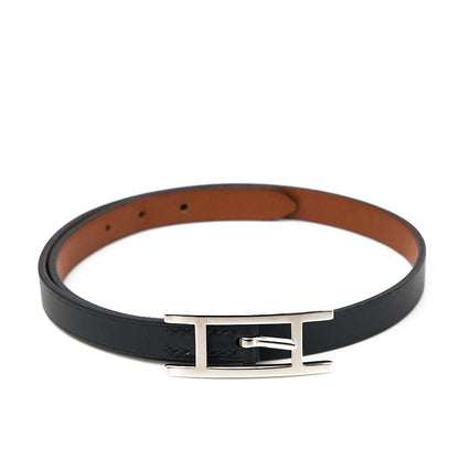 Hermes |Behapi Double Tour bracelet Black Swift