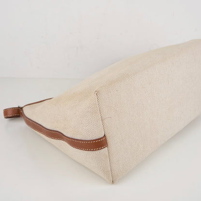 Hermes｜ Berlingot Shoulder Bag  Barenia/Toile  2001