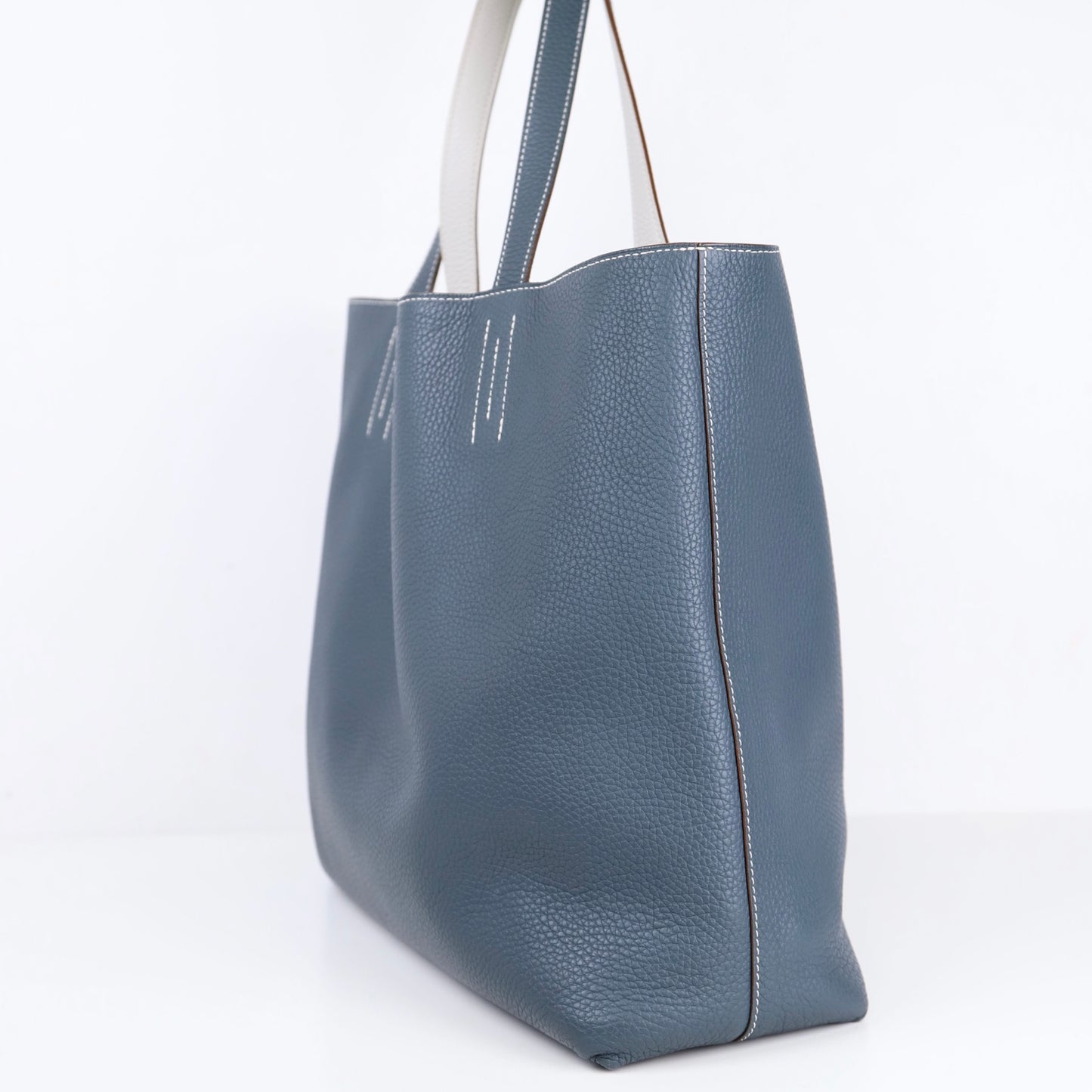 Hermes｜ Double Sens shoulder bag reversible Tote bag Togo 2013