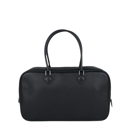 Hermes｜Plume elan 28 Handbag Black Epsom 2005