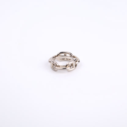 Hermes Sliver Metal Chaine Dancre Ring scarf, inside