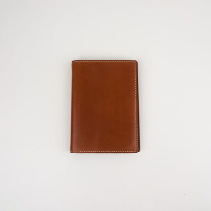 Hermes| Journal Case Passport Cover Fauve Box Calf 2008