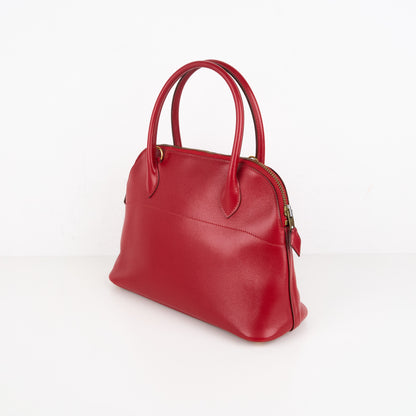 Hermes｜ Bolide 27 2-way Handbag Box Calf Rough Vif  1996