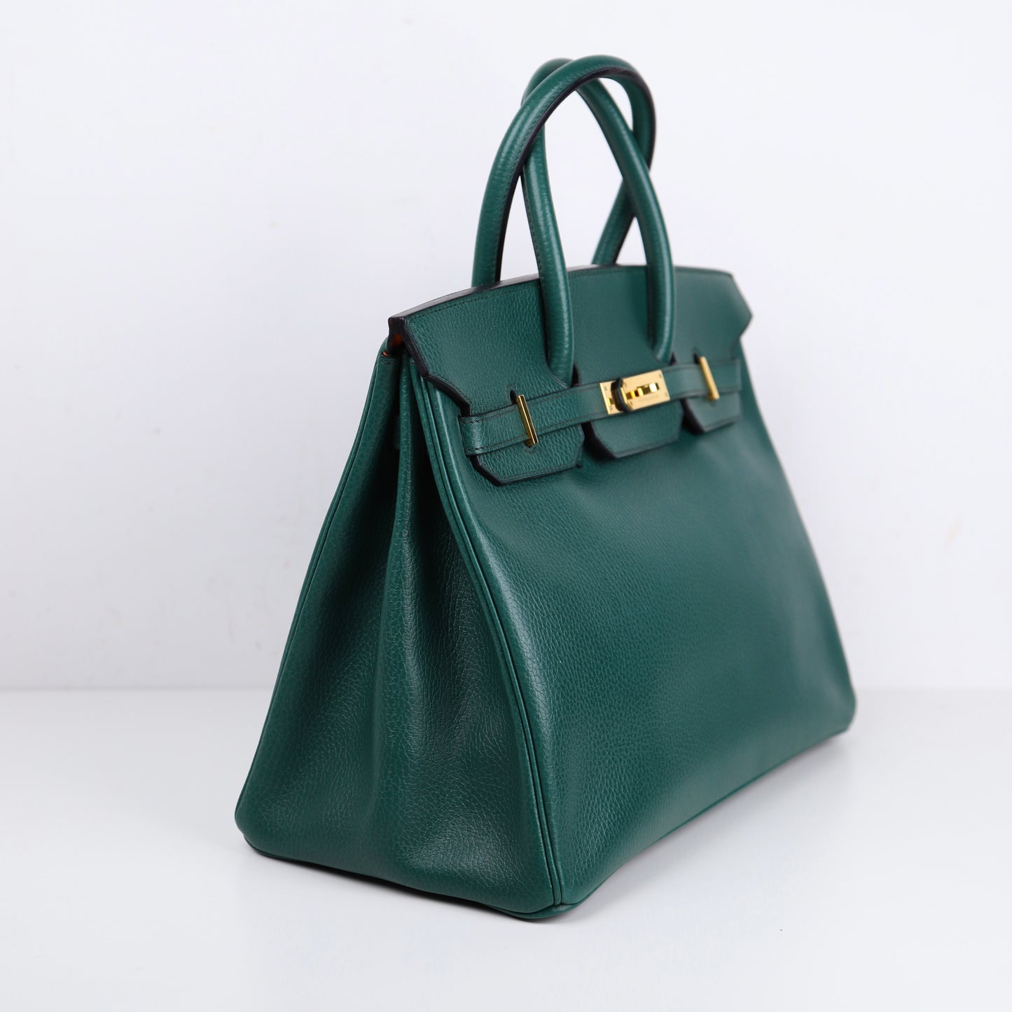 Hermes｜Birkin 35 Vachette Ardennes Vert Anglais 1994