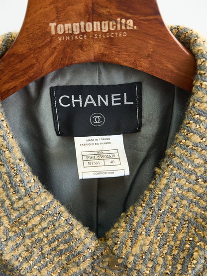 Chanel | Wool Silk Woven Suit Size 40 00A