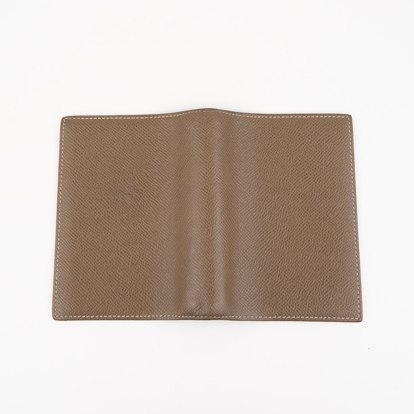 Hermes| Journal Case Passport Cover Epsom Etoupe 2015
