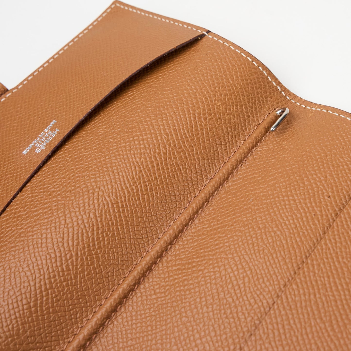 Hemres| Journal Case Passport Cover Gold Epsom 2003