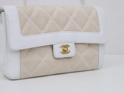 Chanel｜Canvas Handbag Classic Flap